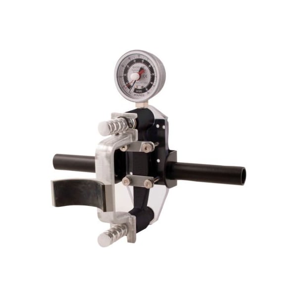 Baseline HD Hydraulic Hand Dynamometer/MMT Combo Kit with Dual Handle, Black